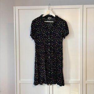 GAP floral collared short summer dress (size M)